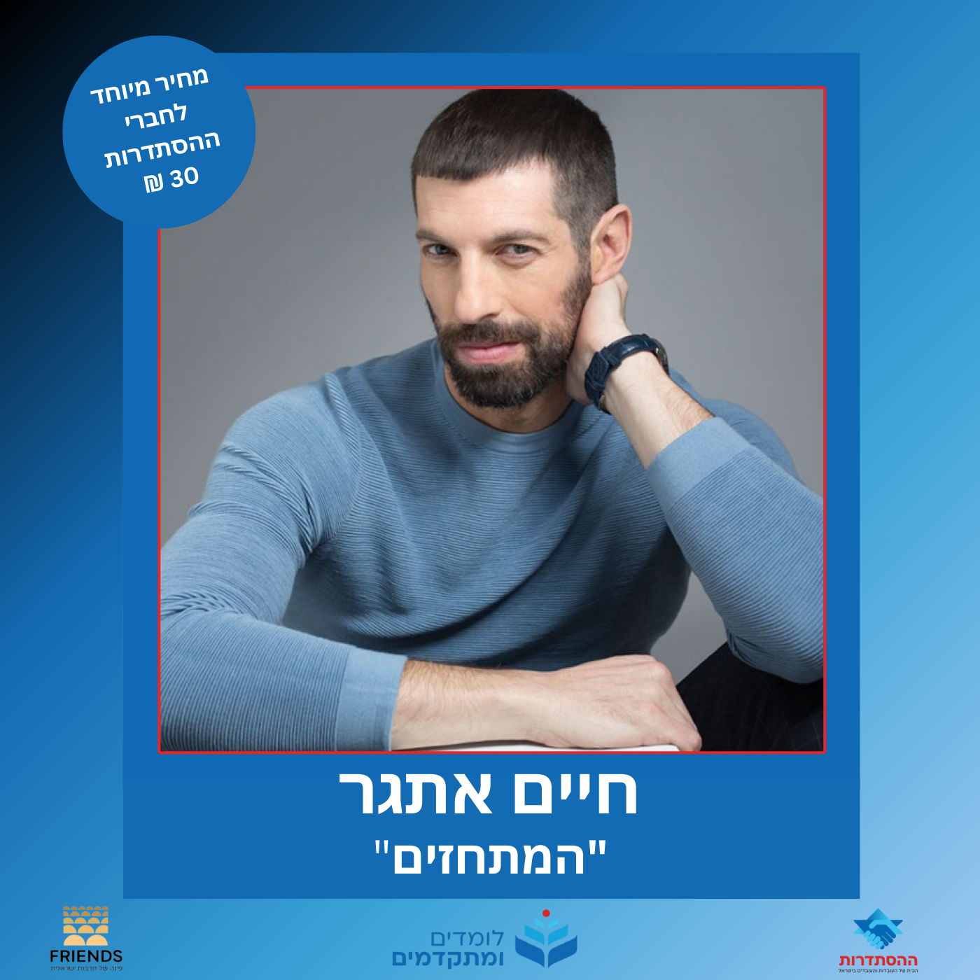 הרצאה בהנחיית חיים אתגר . בנושא: 